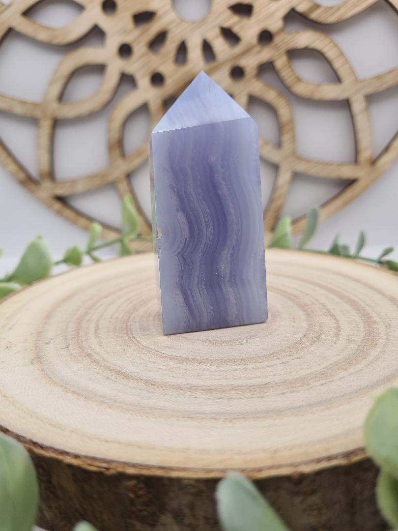 Blue Lace Achat ( Blauer Chalcedon) *selten* 69bc
