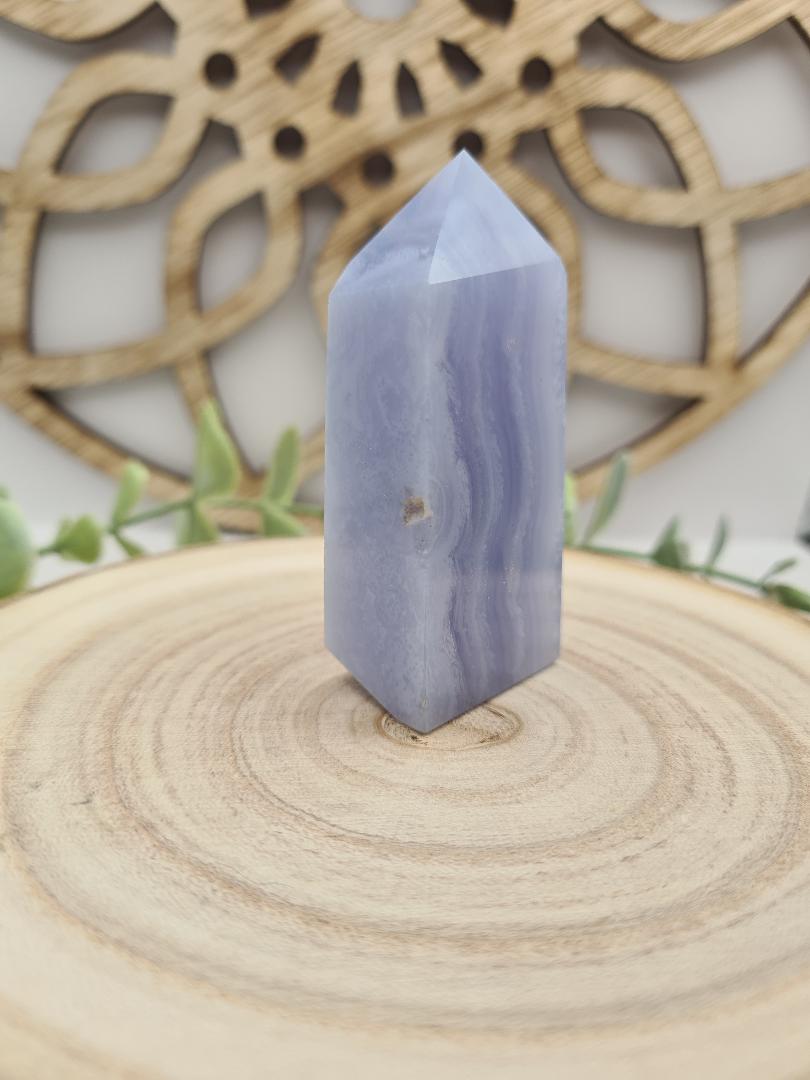 Blue Lace Achat ( Blauer Chalcedon) *selten* 69bc