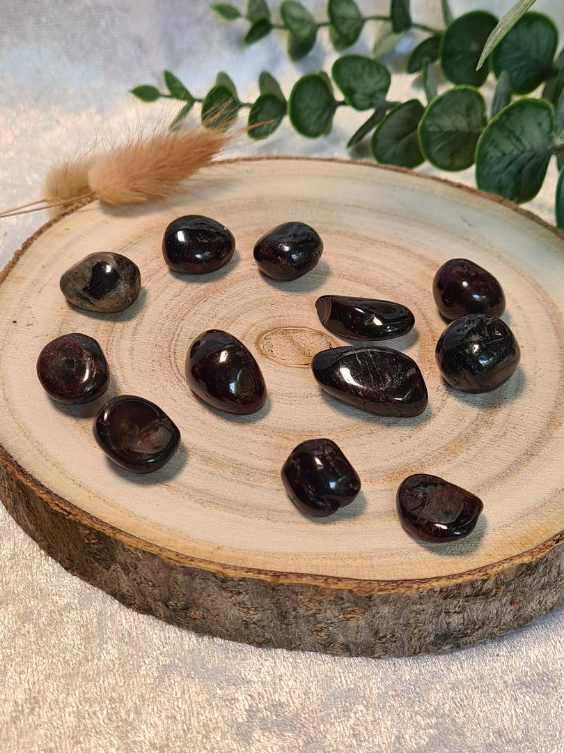 Granat Trommelsteine