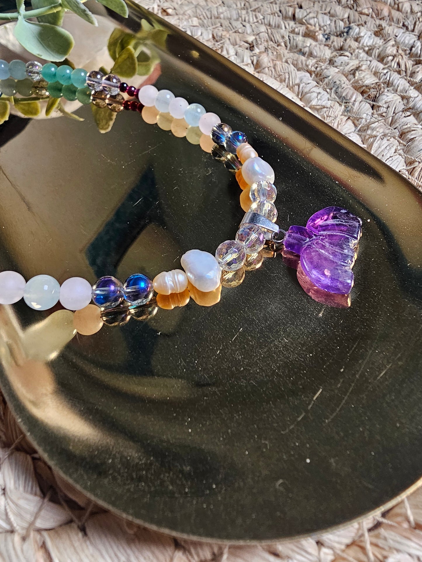 Mermaid Amethyst Kette