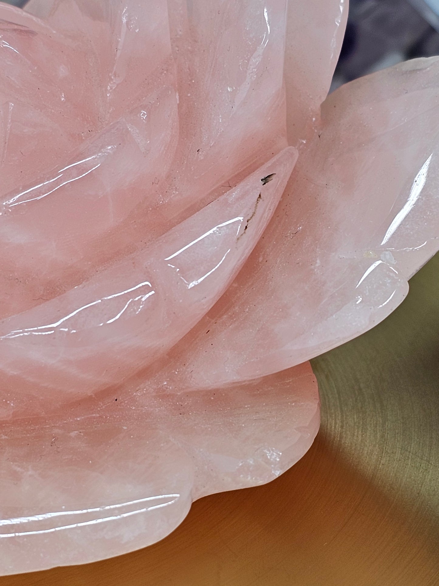 Rosenquarz Rose B-Ware
